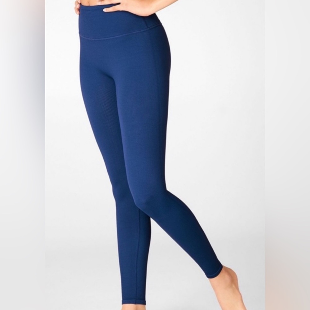 Fabletics High-Waisted Seamless Rib Leggings Size XS